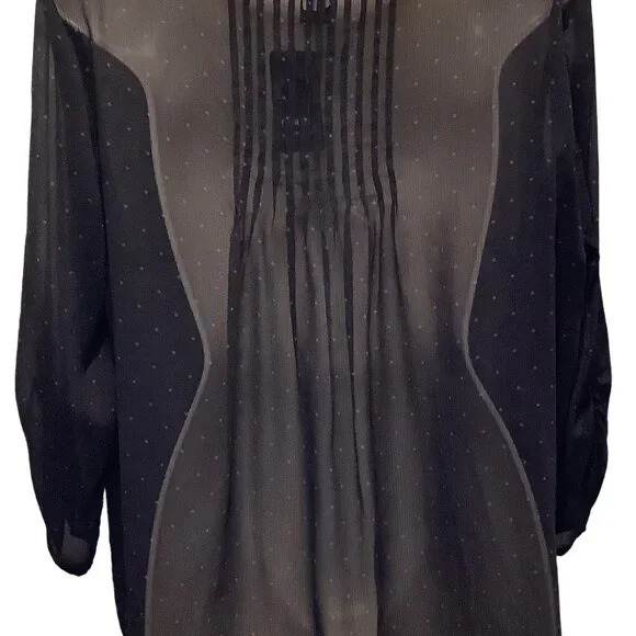 NWT Torrid 3/4 Sleeve Blouse Size: 00 - Picture 6 of 8